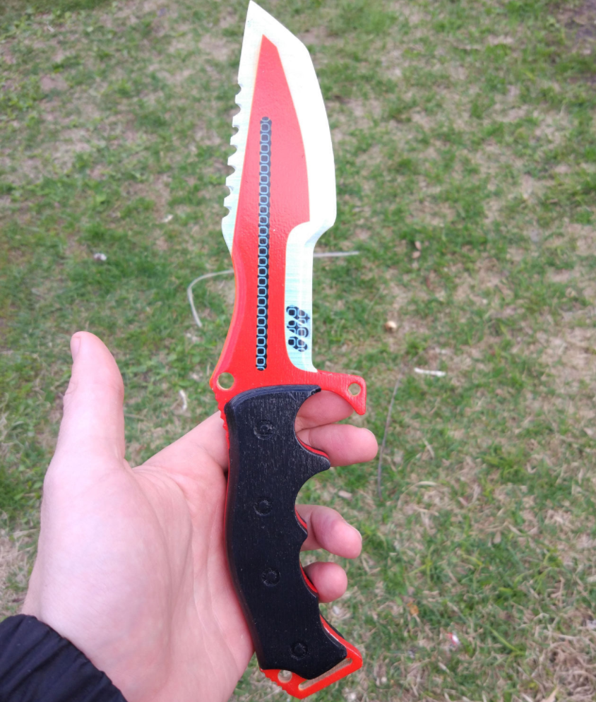 картинка Охотничий нож АвтоТроник деревянный 