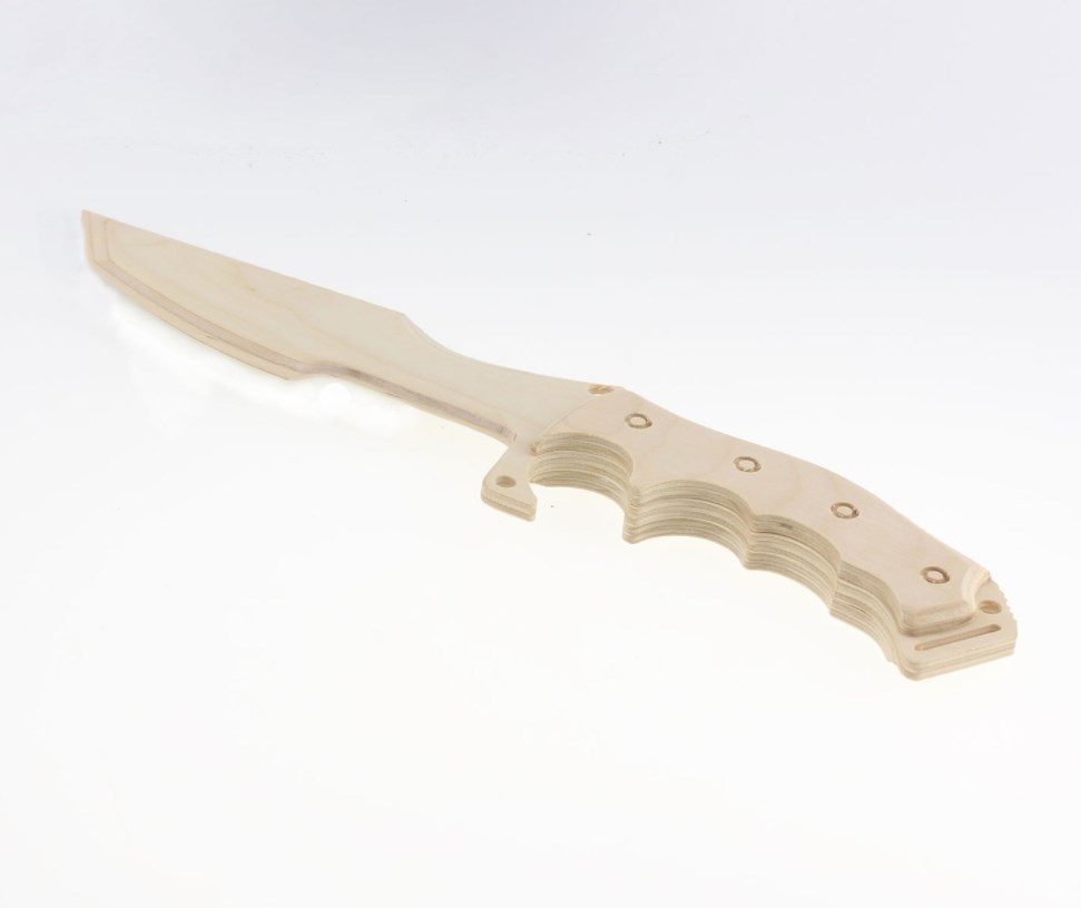 картинка Заготовка охотничий нож деревянный 