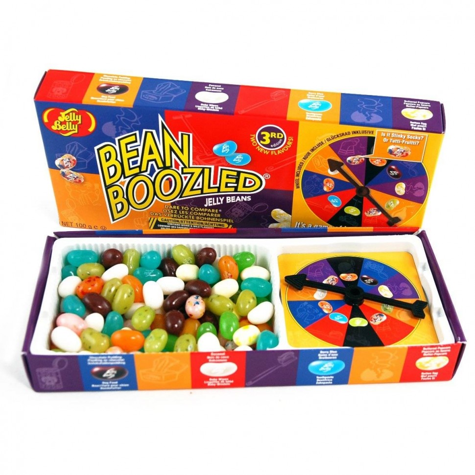 Jelly Belly Bean Boozled Spinner Game 100g (Джелли Белли Бин Бузлд Спиннер  Гейм 3 серия) - купить по доступной цене недорого