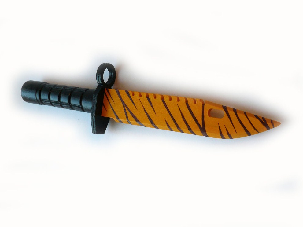 картинка Штык нож М9 Bayonet Зуб тигра деревянный 