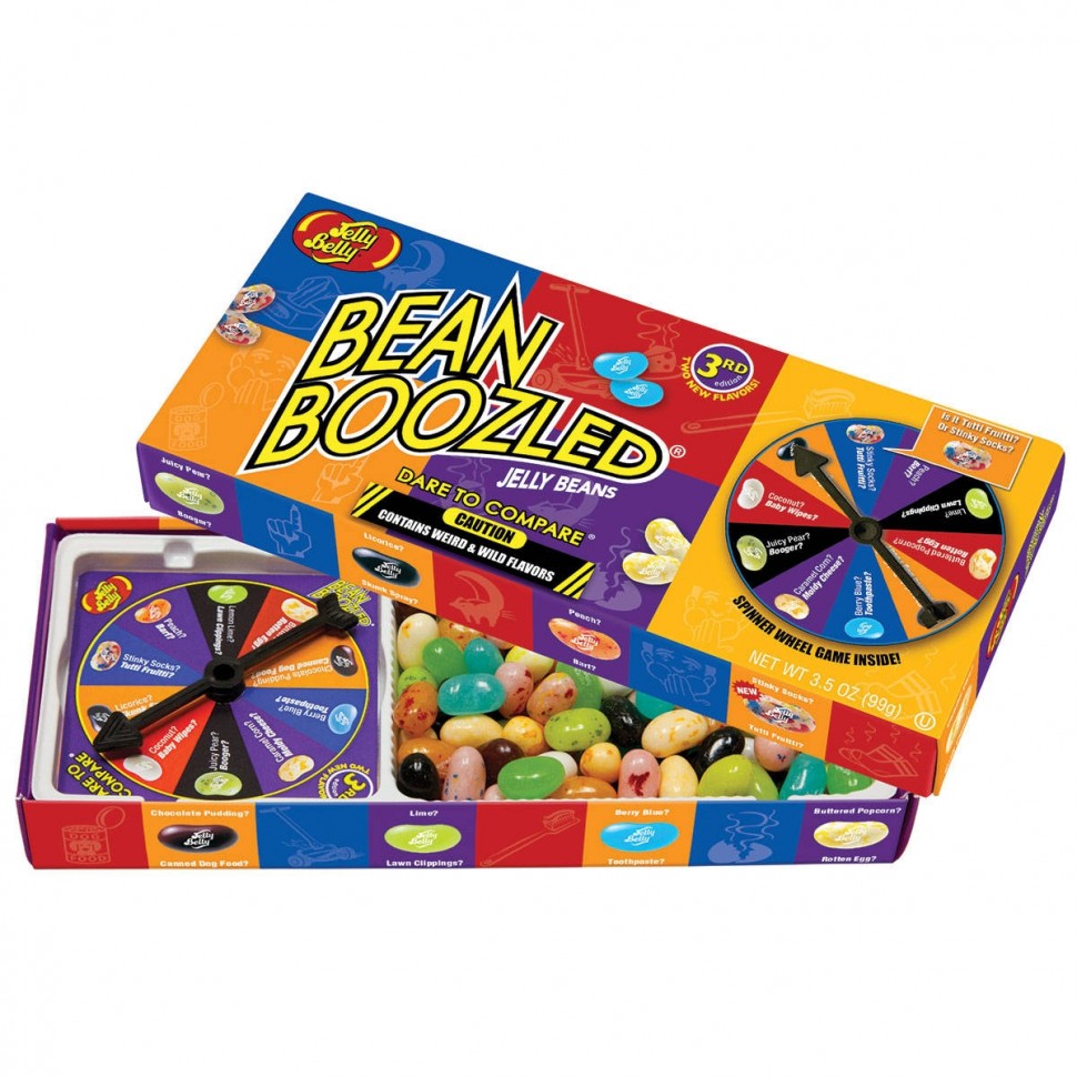 Jelly Belly Bean Boozled Spinner Game 100g (Джелли Белли Бин Бузлд Спиннер  Гейм 3 серия) - купить по доступной цене недорого