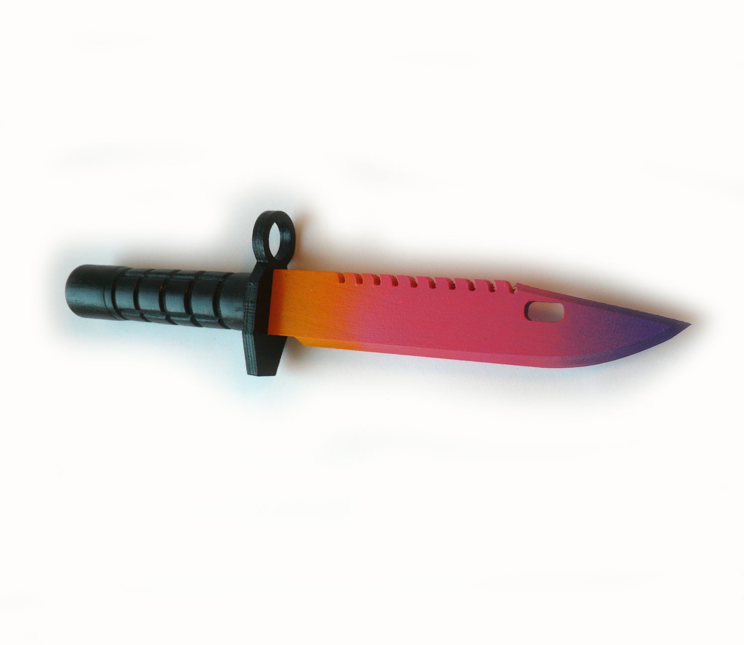 картинка Штык нож М9 Bayonet Градиент деревянный 