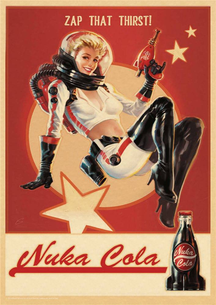 картинка Постер Nuka Cola Zap That Thirst 