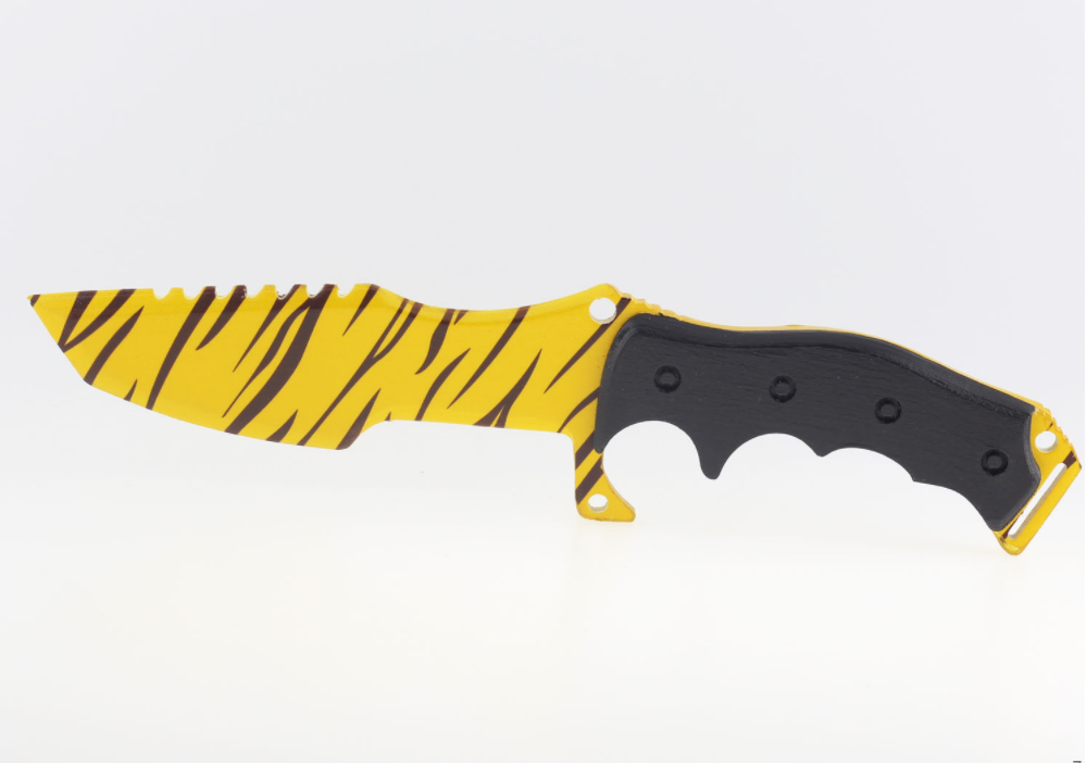 картинка Охотничий нож Зуб Тигра деревянный 