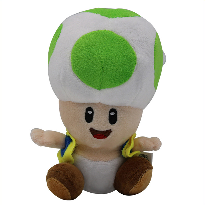 картинка Мягкая игрушка Гриб зеленый Марио 
